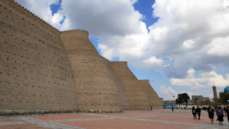 アルク城の城壁